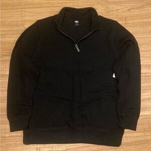 Old Navy Men's Black Zip-Up Sweater